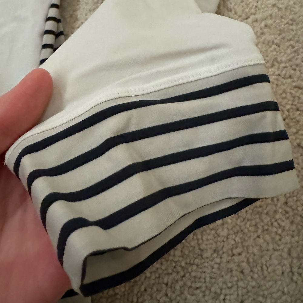 Aday Something Borrowed Striped Button Down Shirt - image 7